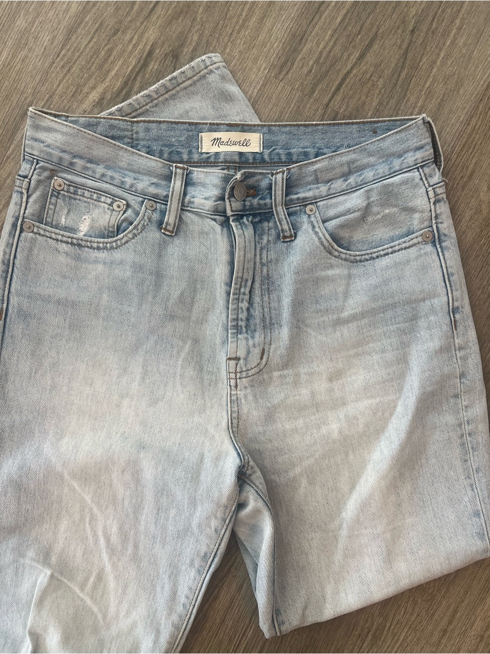 Madewell Light Wash “Perfect Vintage” Jeans